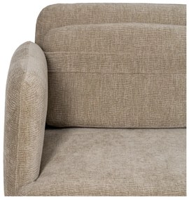 Bézs zsenília kanapé 127 cm Bind – Ixia