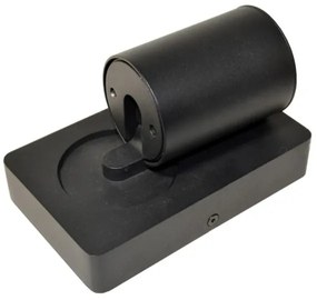 Fali spotlámpa TAFT 1xGU10/30W/230V USB fekete