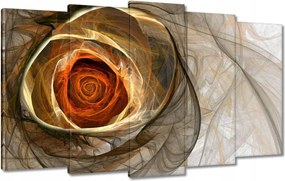 Vászonkép 100x60 Absztrakt rózsa