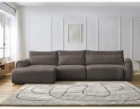 Barna sarokkanapé Aden – Bobochic Paris