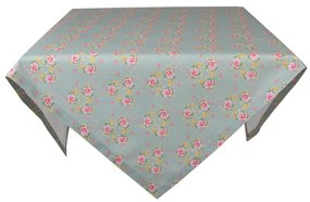 Vintage rózsás pamut asztalterítő 150x150 cm Cheerful Roses