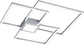 TRIO 676210407 HYDRA Modern LED Mennyezeti Lámpa Ezüst LED IP20