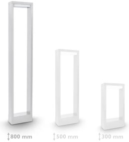 Brilagi - LED Kültéri lámpa RAGUSA LED/7W/230V 3000/4000/6000K fehér IP54 80 cm