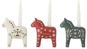 Poligyanta gyertyatartó készlet 3 db-os Siffer – Bloomingville