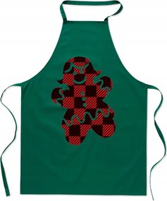 Karácsonyi konyhai kötény Mrs. Mézeskalács Neki