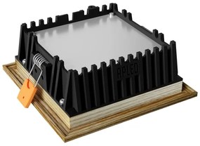 APLED - LED Lámpa SQUARE WOODLINE LED/6W/230V 4000K 12x12 cm kőris tömör fa
