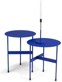 Fém kerek tárolóasztal 45x45 cm Mira – Spinder Design