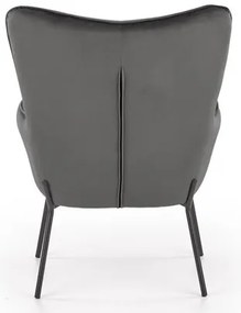 CASTEL fotel világos szürke