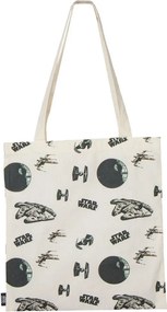 Star Wars Black shopping bag, bevásárlótáska 40 cm