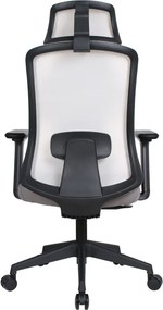 Irodai szék, szürke/fekete, teherbírás 150 kg, ROSANO