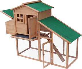 Avenberg COOPER Tyúkól 172 x 66 x 120 cm (barna)