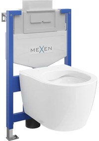 Mexen beépíthető Felix XS-U WC váz WC csészével Carmen, Fehér - 6853388XX00