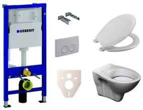 Fali WC szett Geberit + Ceramia S-Line Pro WC 458.103.00.1NR1