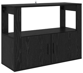 Széf Musta tammi 80 x 30 x 60 cm Faanyag