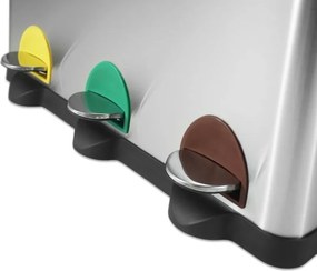 JAGO Szemeteskuka 45 L rozsdamentes acél