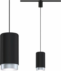 Paulmann URail függeszték Corus E27, fekete, max. 50W, állítható