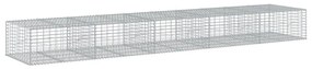 horganyzott vas gabion kosár fedéllel 500 x 100 x 50 cm