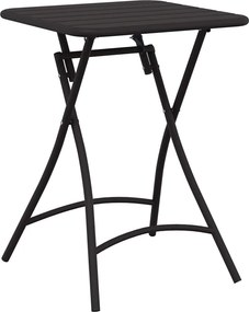 vidaXL Bisztróasztal Antracit 55 x 55 x 72,5 cm Porfestett acél