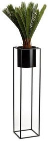 RING virágtartó állvány 100x23 cm fekete