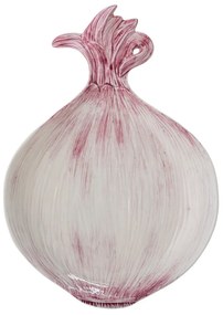 Fehér-rózsaszín szervírozó tányér 18x26 cm Mimosa – Bloomingville