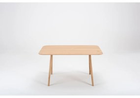 Ava tölgyfa étkezőasztal, 140 x 90 cm - Gazzda