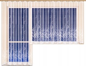 Mg Függöny 4412/4114 Fehér 270x250 kész szalaggal