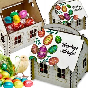 Édességház Húsvétra Tojás Díszítés Húsvéti dekoráció Ajándék