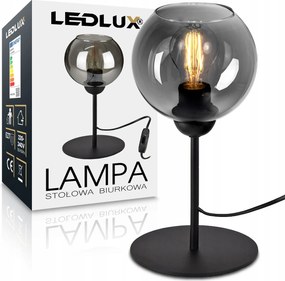 Éjjeli lámpa Asztali asztali lámpa Hálószoba Fekete E27