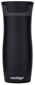 Contigo West Loop 470 ml hőálló palack, mattfekete