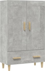 vidaXL betonszürke szerelt fa magasszekrény 70 x 31 x 115 cm
