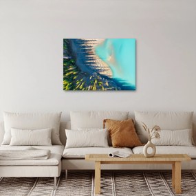 Kép - Kilátás a tóra (70x50 cm)