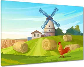 Festmények 100x70 Erdélyi táj