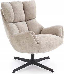 Orinoko forgószék nappaliba bézs kárpitozott relaxációs