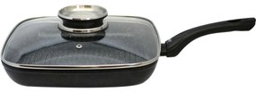 Elo 59828 Grillserpenyő üvegfedővel és aromásfogantyúval Belugo 28 x 28 cm