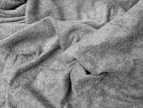 Frottír EXCLUSIVE világosszürke lepedő 90x200 cm