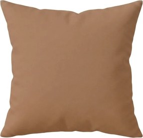 Mikroszálas párnahuzat MICROVELLE 45x45 cm, bézs-barna