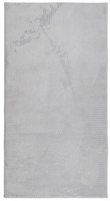 IZA szürke rövid szálú skandináv stílusú szőnyeg 80 x 150 cm