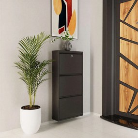 Locking 3 Piece Metal - Anthracite