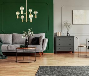 Italux modern mennyezeti lámpa veva matt arany itxmdm3339/6 gd