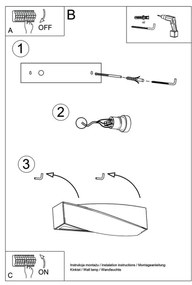 Fali lámpa SIGMA MINI 1xE27/60W/230V fehér