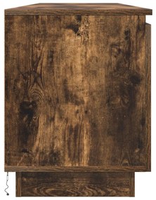 TV szekrény LED füstölt tölgy 180x38x49 cm szerelt fa
