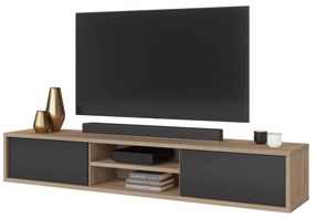 TV asztal Fiora 40 (olajozott tölgy + antracit). 1066467