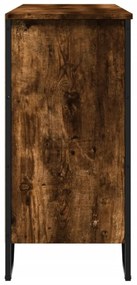 sonoma tölgy színű szerelt fa tálalószekrény 101x35,5x74,5 cm