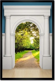 Poszterek keretben 40x60 Kapu a boldogsághoz