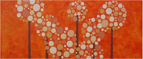 Kép - Narancssárga erdő (120x50 cm)