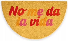 Kézzel festett kókuszmatrac csúszásgátló talppal 70x40 cm