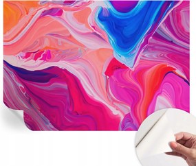 Öntapadós Dekoratív Fotótapéta Hálószobába Folyékony hullámok 312x219 cm