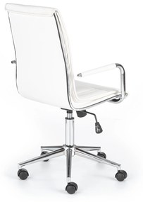 Fehér irodai szék BELLO 2 eco bőrből