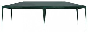 zöld PE rendezvénysátor 3 x 6 m