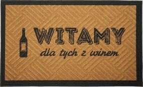 Lábtörlő Bejárati Szőnyeg Ajtó Alá 45X75 Üdvözöljük